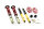 Suspension à combinés filetés MTS Stance Inox compatible avec BMW 3 (E30) 320 i 92 KW XMTSGWBM15-S