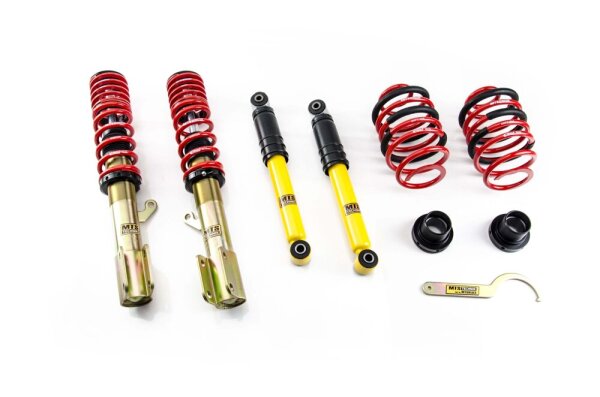 Suspension à combinés filetés MTS Street Gold compatible avec Opel ASTRA G berline (T98) 1.6 (F69) 76 KW MTSGWOP01