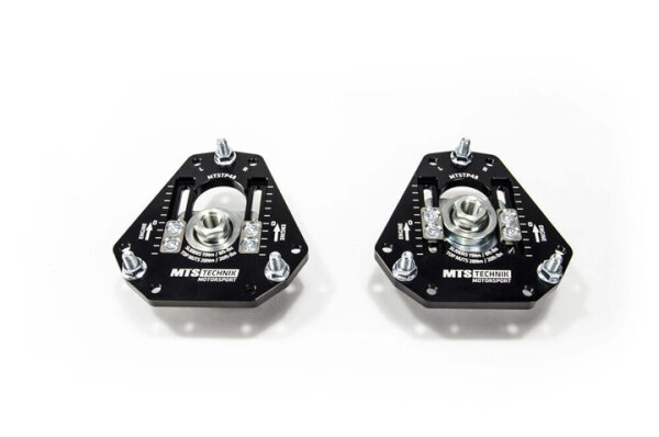 Plaques de carrossage MTS réglables camber / caster pour essieu avant compatibles avec Mini MINI CLUBVAN (R55) One 72 KW MTSCP48SET