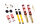 Suspension à combinés filetés MTS Comfort Gold compatible avec BMW 3 Compact (E46) 320 td 110 KW MTSGWBM100-C
