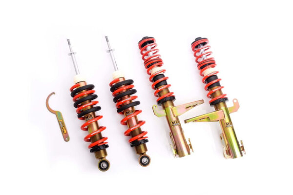 Suspension à combinés filetés MTS Stance Gold compatible avec Audi 80 B4 Avant (8C) 1.9 TD 55 KW MTSGWAU71-S
