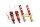Suspension à combinés filetés MTS Street Gold compatible avec Audi 80 B4 berline (8C) 1.9 TD 55 KW MTSGWAU71
