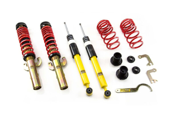 Suspension à combinés filetés MTS Comfort Gold compatible avec Skoda FABIA II (542) 1.4 TDI 59 KW MTSGWVW97-C