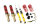 Suspension à combinés filetés MTS Comfort Gold compatible avec Seat IBIZA IV ST (6J/6P) 1.2 TDI 55 KW MTSGWVW97-C