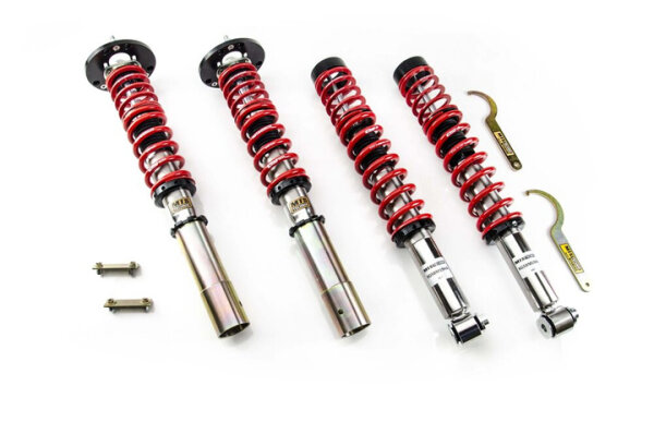 Suspension à combinés filetés MTS Street Inox compatible avec BMW 7 (E23) 733 i 145 KW XMTSGWBM29