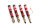 Suspension à combinés filetés MTS Stance Gold compatible avec Volkswagen GOLF III (1H1) 2.0 Syncro (1HX1) 85 KW MTSGWVW95-S