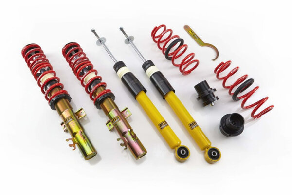Suspension à combinés filetés MTS Street Gold compatible avec Seat Mii (KF/KE) 1.0 55 KW MTSGWVW107