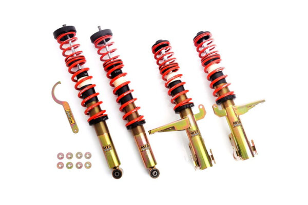 Suspension à combinés filetés MTS Street Gold compatible avec Audi 80 B3 berline (89/8A) 1.8 S 65 KW MTSGWAU30