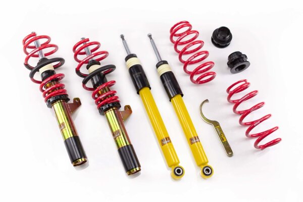 Suspension à combinés filetés MTS Street Gold compatible avec Seat LEON (1P) 1.9 TDI 66 KW MTSGWVW30
