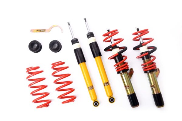 Suspension à combinés filetés MTS Street Gold compatible avec Volkswagen PASSAT B6 Variant (3C5) 2.0 TDI 81 KW MTSGWVW45