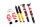 Suspension à combinés filetés MTS Comfort Gold compatible avec BMW 3 (E30) 316 i - 75 KW MTSGWBM15-C