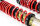 Suspension à combinés filetés MTS Comfort Gold compatible avec Seat IBIZA IV ST (6J/6P) 1.4 TSI - 110 KW MTSGWVW97-C