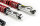 Suspension à combinés filetés MTS Comfort Inox compatible avec Audi 80 B2 berline (81/85) 1,6 - 55 kW XMTSGWVW68-C