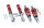 Suspension à combinés filetés MTS Comfort Inox compatible avec Audi 80 B4 berline (8C) 2.0 E 16V quattro - 103 KW XMTSGWAU36-C