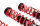 Suspension à combinés filetés MTS Comfort Inox compatible avec Audi COUPE B2 (81/85) 2.2 GT - 85 KW XMTSGWVW68-S