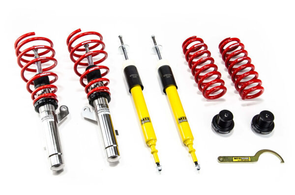 Suspension à combinés filetés MTS Comfort Inox compatible avec BMW 1 (E81) 120 i - 125 KW XMTSGWBM12-C