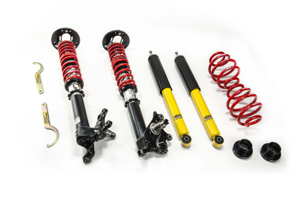 Suspension à combinés filetés MTS Comfort Inox compatible avec BMW 3 (E30) 316 i - 75 KW XMTSGWBM82-C