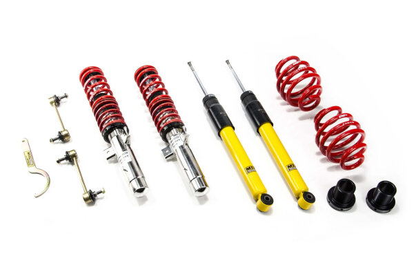 Suspension à combinés filetés MTS Comfort Inox compatible avec BMW 3 (E46) 316 i - 85 KW XMTSGWBM03-C