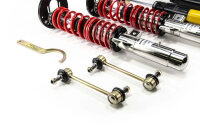 Suspension à combinés filetés MTS Comfort Inox compatible avec BMW 3 Compact (E46) 316 ti - 85 KW XMTSGWBM100-C