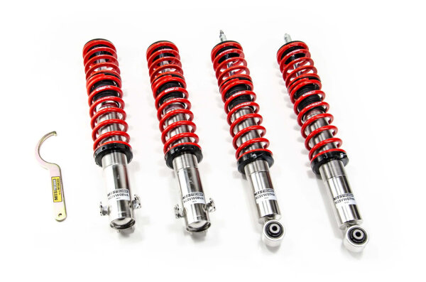 Suspension à combinés filetés MTS Comfort Inox compatible avec Seat CORDOBA (6K) 1.6 i - 55 KW XMTSGWVW27-C