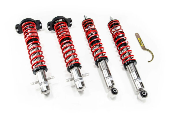 Suspension à combinés filetés MTS Comfort Inox compatible avec Volkswagen GOLF I (17) 1.6 D - 40 KW XMTSGWVW85-C