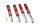 Suspension à combinés filetés MTS Comfort Inox compatible avec Volkswagen GOLF III Cabriolet (1E7) 1.8 - 66 KW XMTSGWVW86-C