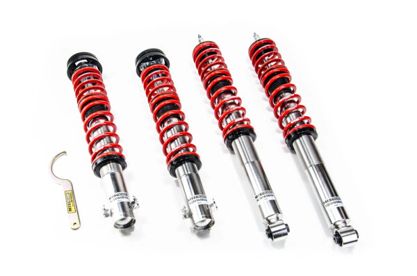 Suspension à combinés filetés MTS Comfort Inox compatible avec Volkswagen JETTA II (19E/1G2) 1.6 D - 40 KW XMTSGWVW86-C