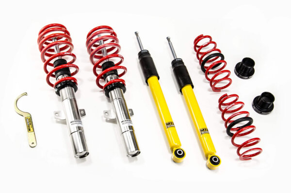 Suspension à combinés filetés MTS Comfort Inox compatible avec Volkswagen POLO VI (AW/BZ/AE) 1.5 TSI - 110 KW XMTSGWAU54-C