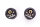 Plaques de carrossage MTS réglables camber / caster pour essieu avant compatibles avec Audi 80 B2 berline (81/85) 1,6 - 55 kW MTSCP21SET