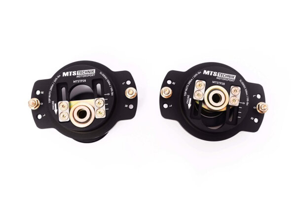 Plaques de carrossage MTS réglables camber / caster pour essieu avant compatibles avec Volkswagen GOLF I Cabriolet (155) 1.6 - 55 KW MTSCP28SET