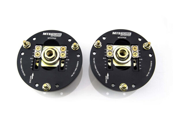 Plaques de carrossage MTS réglables camber / caster pour essieu avant compatibles avec Volkswagen JETTA IV (16/AV) 1.4 TSI - 110 KW MTSCP20SET