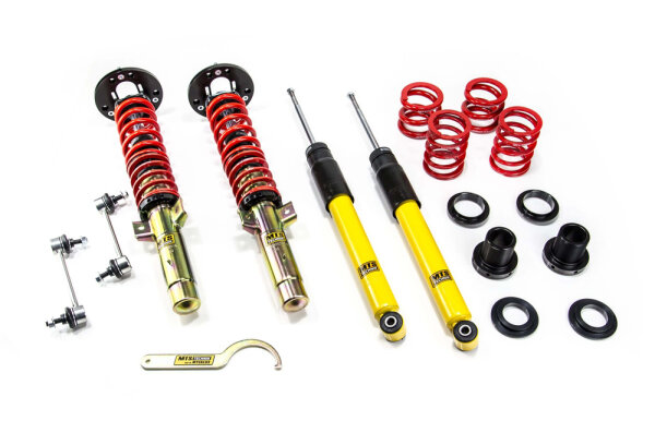 Suspension à combinés filetés MTS Stance Gold compatible avec BMW 3 (E46) 318 d - 85 KW MTSGWBM118-S