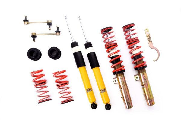 Suspension à combinés filetés MTS Stance Gold compatible avec BMW 3 Compact (E46) 316 ti - 85 KW MTSGWBM03-S