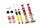 Suspension à combinés filetés MTS Stance Gold compatible avec BMW 3 Coupé (E36) 318 is - 103 KW MTSGWBM01-S