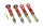 Suspension à combinés filetés MTS Stance Gold compatible avec BMW 5 (E60) 520 i - 125 KW MTSGWBM106-S