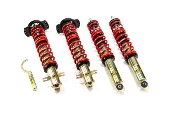 Suspension à combinés filetés MTS Stance Gold compatible avec Volkswagen GOLF I Cabriolet (155) 1.6 - 55 KW MTSGWVW85-S