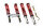 Suspension à combinés filetés MTS Stance Inox compatible avec Audi 80 B2 berline (81/85) 1.6 D - 40 KW XMTSGWVW112-S