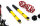 Suspension à combinés filetés MTS Stance Inox compatible avec BMW 3 (E30) 316 i - 75 KW XMTSGWBM82-S