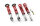 Suspension à combinés filetés MTS Stance Inox compatible avec BMW 5 (E60) 520 i - 125 KW XMTSGWBM106-S