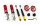 Suspension à combinés filetés MTS Stance Inox compatible avec Opel CORSA C (X01) 1.2 (F08, F68) - 55 KW XMTSGWOP13-S