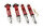 Suspension à combinés filetés MTS Stance Inox compatible avec Volkswagen GOLF I Cabriolet (155) 1.8 - 66 KW XMTSGWVW85-S