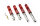Suspension à combinés filetés MTS Stance Inox compatible avec Volkswagen GOLF II (19E/1G1) 1.6 TD - 51 KW XMTSGWVW08-S
