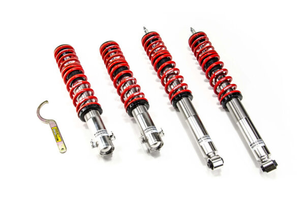 Suspension à combinés filetés MTS Stance Inox compatible avec Volkswagen GOLF III Cabriolet (1E7) 1.6 - 74 KW XMTSGWVW08-S