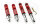 Suspension à combinés filetés MTS Stance Inox compatible avec Volkswagen JETTA I (16) 1.6 - 63 KW XMTSGWVW06-S