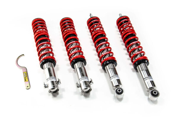 Suspension à combinés filetés MTS Stance Inox compatible avec Volkswagen POLO III (6N1) 75 1.6 - 55 KW XMTSGWVW27-S