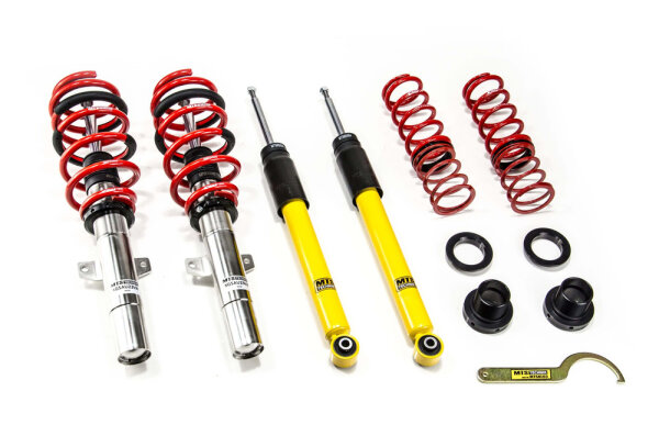 Suspension à combinés filetés MTS Stance Inox compatible avec Volkswagen POLO VI (AW/BZ/AE) 1.0 TSI - 85 KW XMTSGWAU54-S