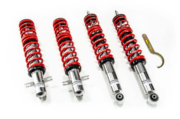 Suspension à combinés filetés MTS Stance Inox compatible avec Volkswagen SCIROCCO (53B) 1.5 - 51 KW XMTSGWVW06-S