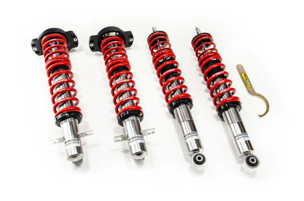 Suspension à combinés filetés MTS Stance Inox compatible avec Volkswagen SCIROCCO (53B) 1.8 - 70 KW XMTSGWVW85-S