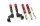 Suspension à combinés filetés MTS Street Gold compatible avec Audi 80 B2 berline (81/85) 1,6 - 55 kW MTSGWVW80