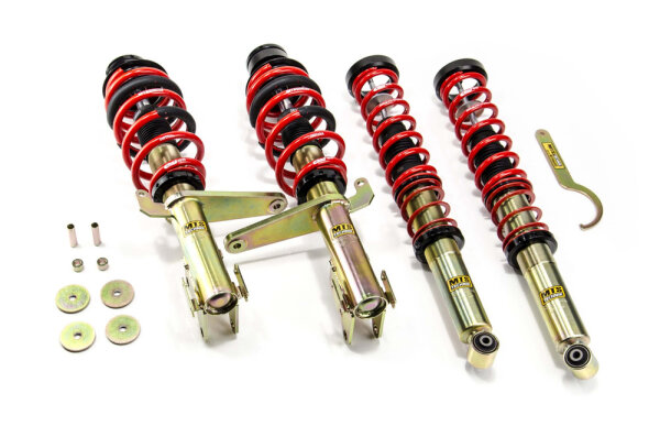 Suspension à combinés filetés MTS Street Gold compatible avec Audi 80 B3 berline (89/8A) 1,4 - 48 kW MTSGWAU69